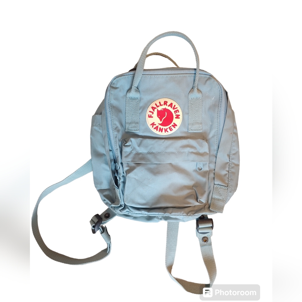 Fjallraven Kanken Mini Backpack Light Blue